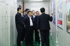 宜春市电子信息产业链招商小分队莅临武汉明亮职业技能培训有限公司参观调研
